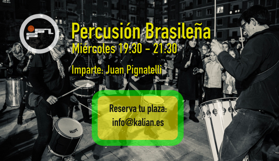 Curso de percusión brasileña